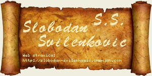 Slobodan Svilenković vizit kartica